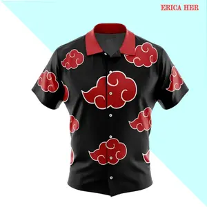 Akatsuki Button Up Hawaiian Shirt