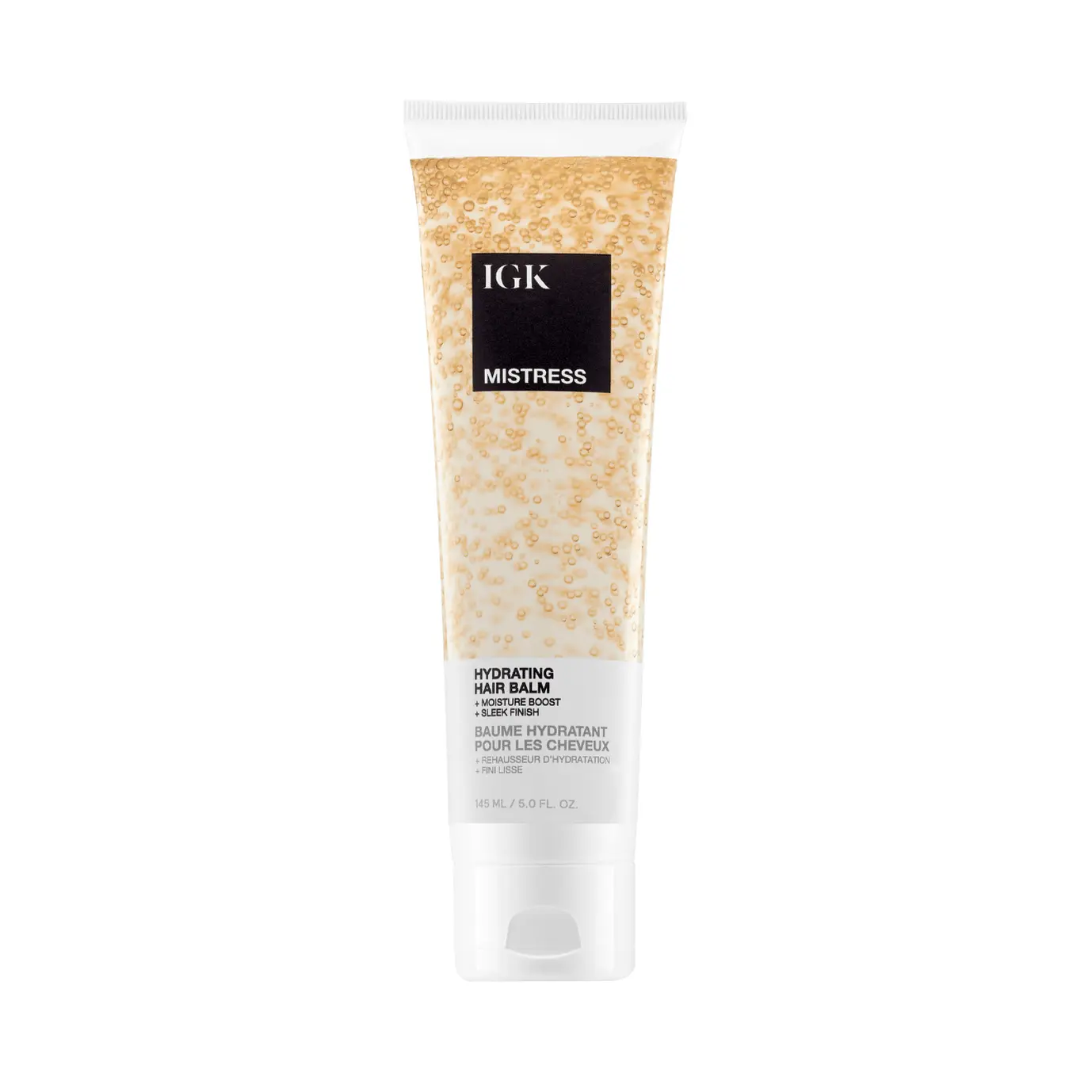 IGK MISTRESS Hydrating Hair Balm | Lightweight + Frizz Control + Shine | Reduces Frizz + Hydrates + Detangles | Vegan + Cruelty Free | 145ml | 5 oz