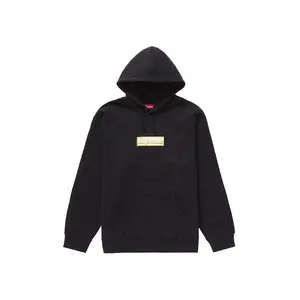 Supreme Men's Bling Box Logo Hooded Sweatshirt Black, from StockX
