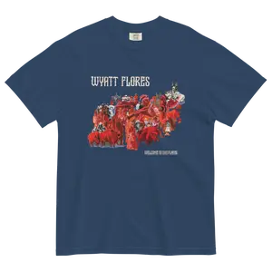 Welcome To The Plains Navy Tee, Wyatt flores merch