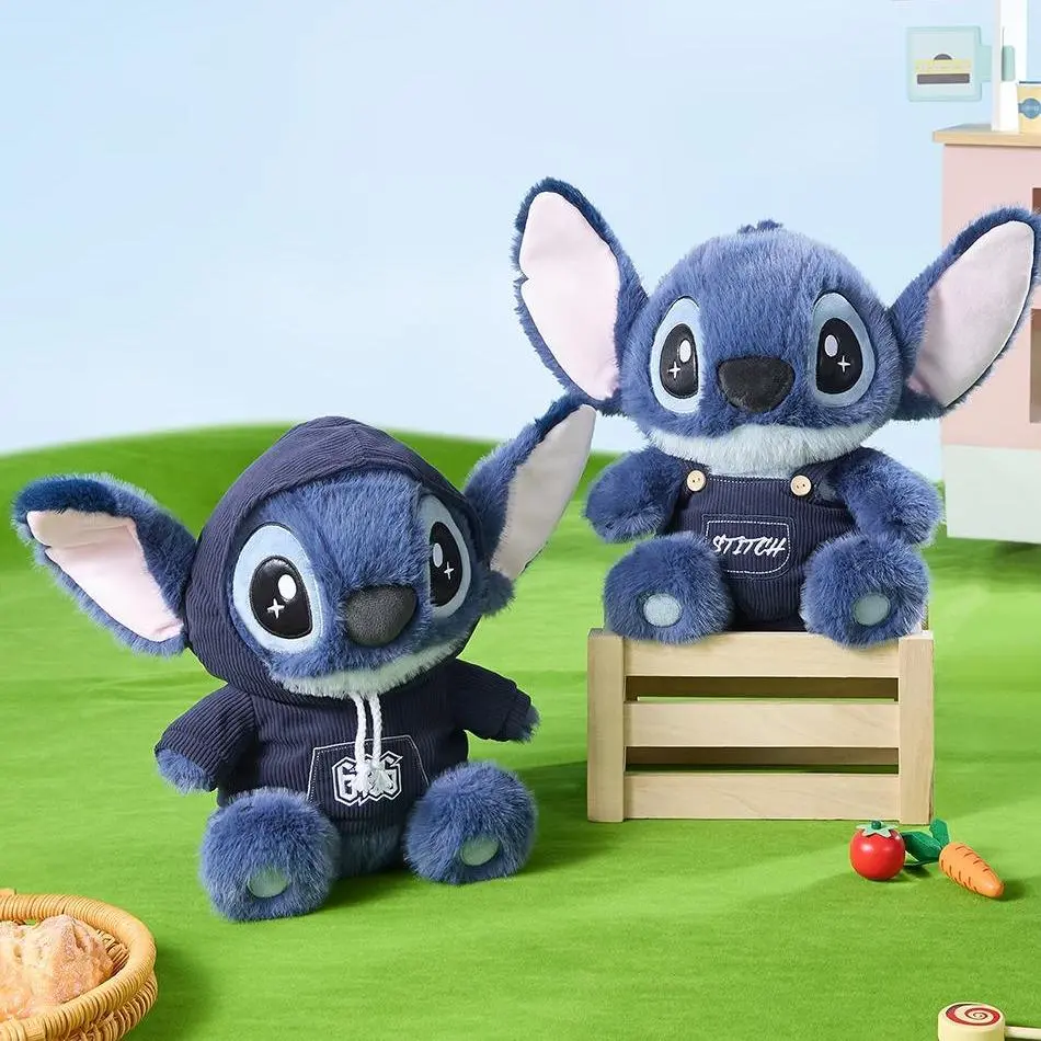 Disney Stitch Sitting Plush Toy! Soft, Cuddly & Cozy Sleep Buddy For Kids And Adults. Perfect For Bedroom Decor, Hugging And Relaxing backtoschool