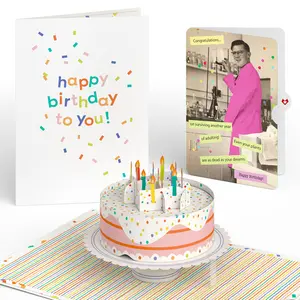 Confetti Cake Birthday Pop-Up Card and Survive Another Year of Adulting Sentiment Set
