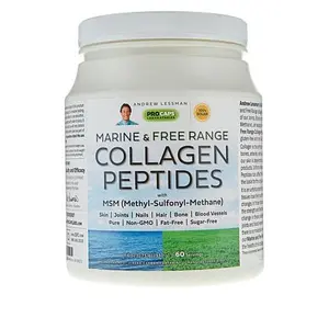 Andrew Lessman Marine and Free Range Collagen Peptides with MSM - 60 Servings