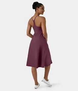 Halara Everyday Midi Chill Dress-La Land#TikTokShopBacktoSchool