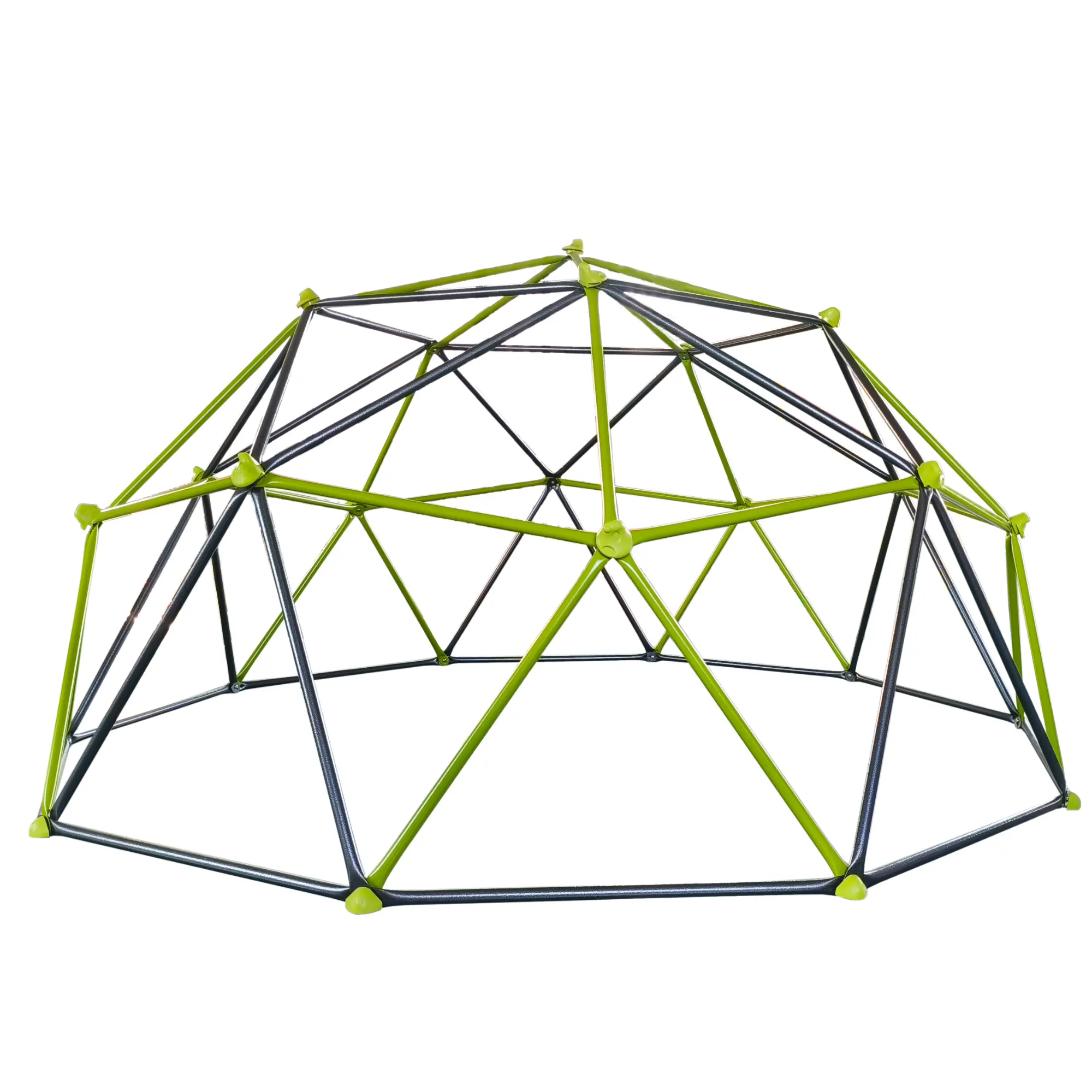 Ten Sided Climbing Frame for Outdoor Playground Age 3+ with Colorful Climbing Stones 10ft Safe & Durable Design