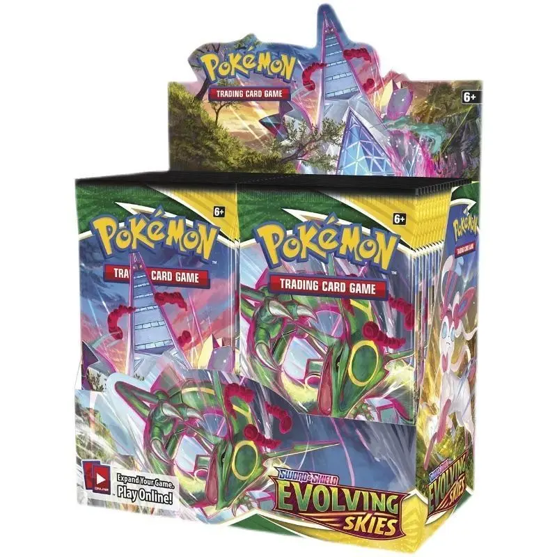 Pokémon Trading Card Blind Box English EVOLVINGSKIESBox Pokémon Collectible Cards