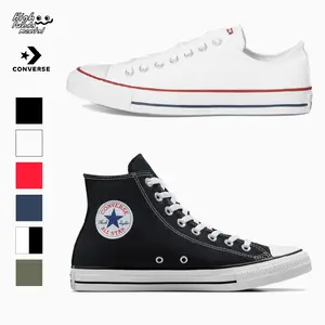 CONVERSE Chuck Taylor All Star Adult Unisex Canvas Sneaker Shoes – Classic Low-Top & High-Top Canvas Shoes Stylish Casual Footwear Durable Waffle Sole Lightweight Everyday Wear