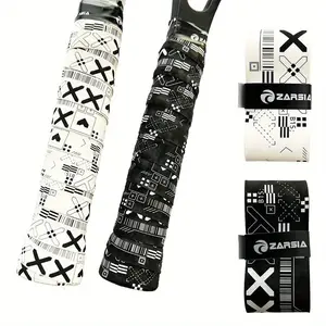 2-Tone Matt Anti-Slip Badminton Racket Grip Tape, 110cm Durable Self-Adhesive Shock-Absorbing Tape for Enhanced Sports Performance