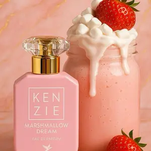 Layali Marshmallow Dream Eau de Parfum Spray for Women by Volare, 3.4 Ounce Niche Marshmallow Fragrance Fruit Floral Scent