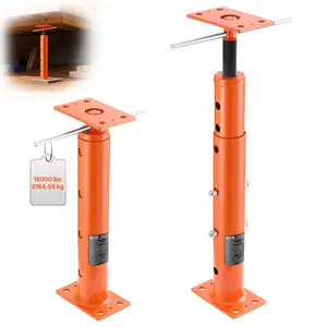 VEVOR House Floor Jacks, 2 Pack 19-36 Inch Height Range, 18000 lbs Max Load Capacity, Adjustable Support Beam Basement Jack Post Pole for Leveling, Lift Steel Telescoping Post for Temporary Support
