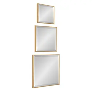 Rhodes Modern Square Mirror Set