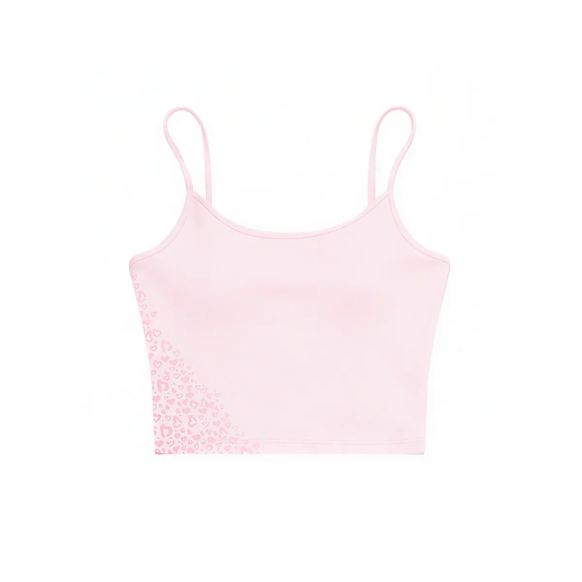 FDR Leopard Cami & Flare Pants Set | Babypink Slim Fit Tank Top Gradient Print Fold-Over Waist Y2K Two Piece Outfit for Women Stretchy Fabric for Daily Wear, Date Night & Light Workout #Summervibes