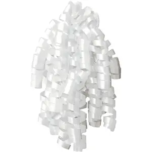 Curly White Bow For Gift Wrapping Presents