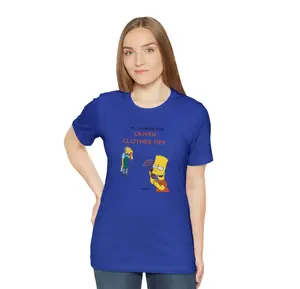 Bart Simpsons Prank Call Collection Oliver Cloths shirt off #4