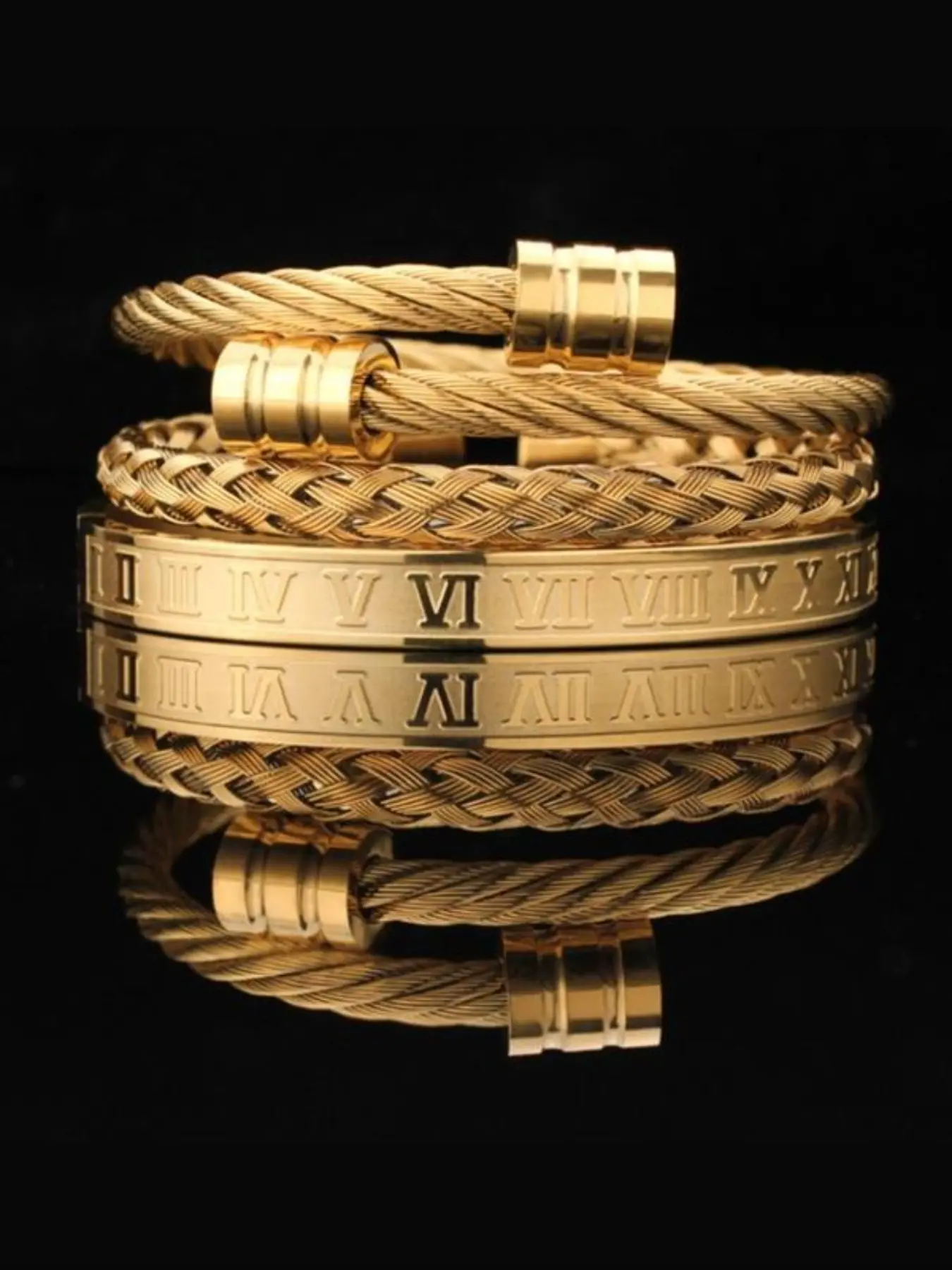 Cross Design Bangle for Women & Men, Stackable Bracelets, Adjustable Cuff, Cuff Bangles Bracelets, Twisted Bracelet, High Quality Bracelet, Stainless Steel Jewelry for Party, Daily Decor, Jewelry for Gift, Maximalist Jewelry, Party Ready