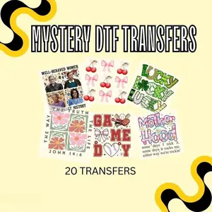 20 Mystery DTF Transfers