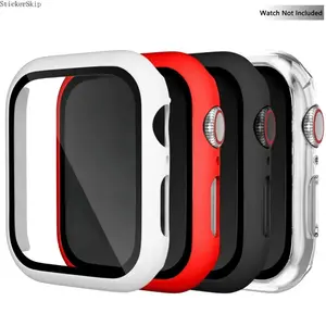 2026NEW4Pcs Protective Case for iWatch, Body Protector, Compatible with iWatch Series 9, 8, 7, 6, 5, 4, 3, 2, 1, SE, and Ultra (2013–2022), Durable Scratch-Resistant Smartwatch Cover