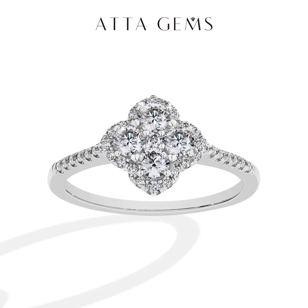 1.3ct D VVS1 Color Synthetic Moissanite Ring for Women 925 Sterling Silver Engagement Wedding Party Fine Jewelry Unique Gift New R178, Moissanite Ring Band, Rings tiktokshopbacktoschool