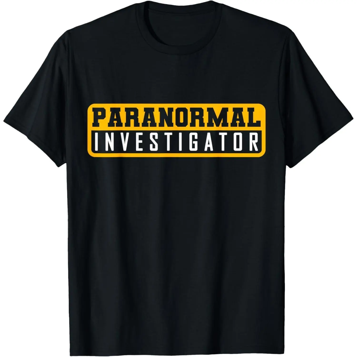 Men's Casual T-Shirt with Ghost Hunting Graphic Print, Regular Fit 100% Cotton Round Neck for Sports & Daily Wear, Fashion Apparel, Short Sleeves, Moisture Absorbent, Tops, Menswear
