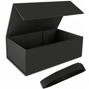 Gift Box in Various Sizes, Magnetic Closure Foldable Rectangle for Weddings, Christmas, Halloween, Valentine's Day, Birthday Gifts, Elegant Gift Box, Gift Box Design
