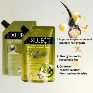 XUJECT Rosemary Nourishing & Revitalizing Shampoo Anti-Hair Loss Promotes Hair Growth Soft Voluminous Hair 14.8 fl oz BOGO Free Limited