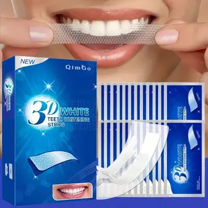 3d teeth whitening strips – remove coffee, wine and smoke stains, fast results