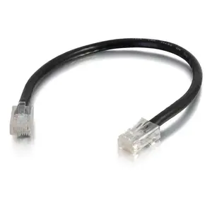 C2G 4108 3ft (0.9m) Cat6 Non-Booted Unshielded UTP Ethernet Network Patch Cable - Black