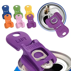Complete Cover Beverage Barricade – Easy Tab Opener Drink Can Protector Caps – Colorful Shields for Soda, Beer, Coke – Protects from Bugs, Bees, Dust at Parties, BBQs, and the Beach