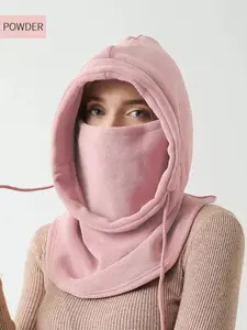 Winter Fleece Warm Headband with Windproof Mask Design, Multifunctional Cold-Resistant Scarf, Skiing Cycling Outdoor Sports Gift, Windproof Face Mask