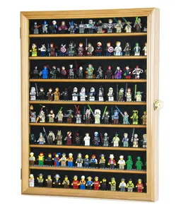 Large 110+ Mini Figures/ Miniatures / Figurines Display Case Cabinet