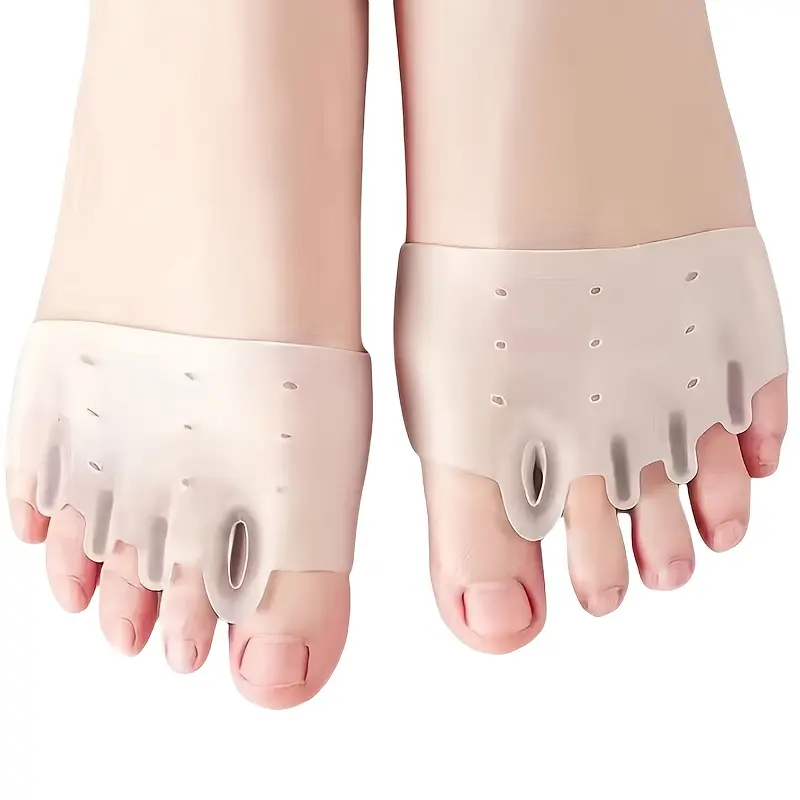 Comfortable Foot Alignment Tool for Fitness Training, Pedicure Care Tool, Silicone Toe Separator for Men and Women, Soft Cushion Design