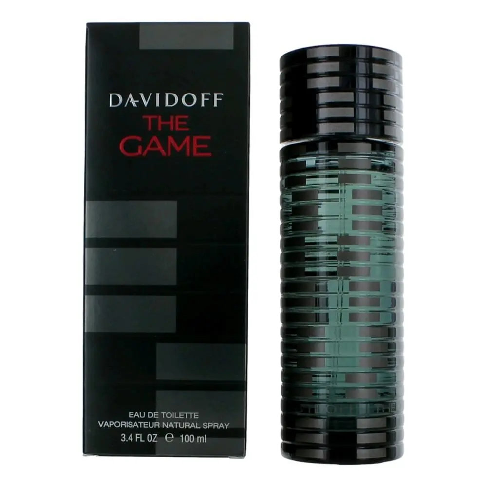 Davidoff The Game Masculine Cologne for Men, 3.3 oz Easy-Apply EDT Spray with Long-Lasting Freshness