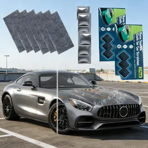 New Nano Sparkle Cloth Car Scratch 2026 Upgrade Remover Kit for Deep Scratch Repair, Magic Wipes Cleaning Cloth Car Scratch Repair Paste, Universal Fit