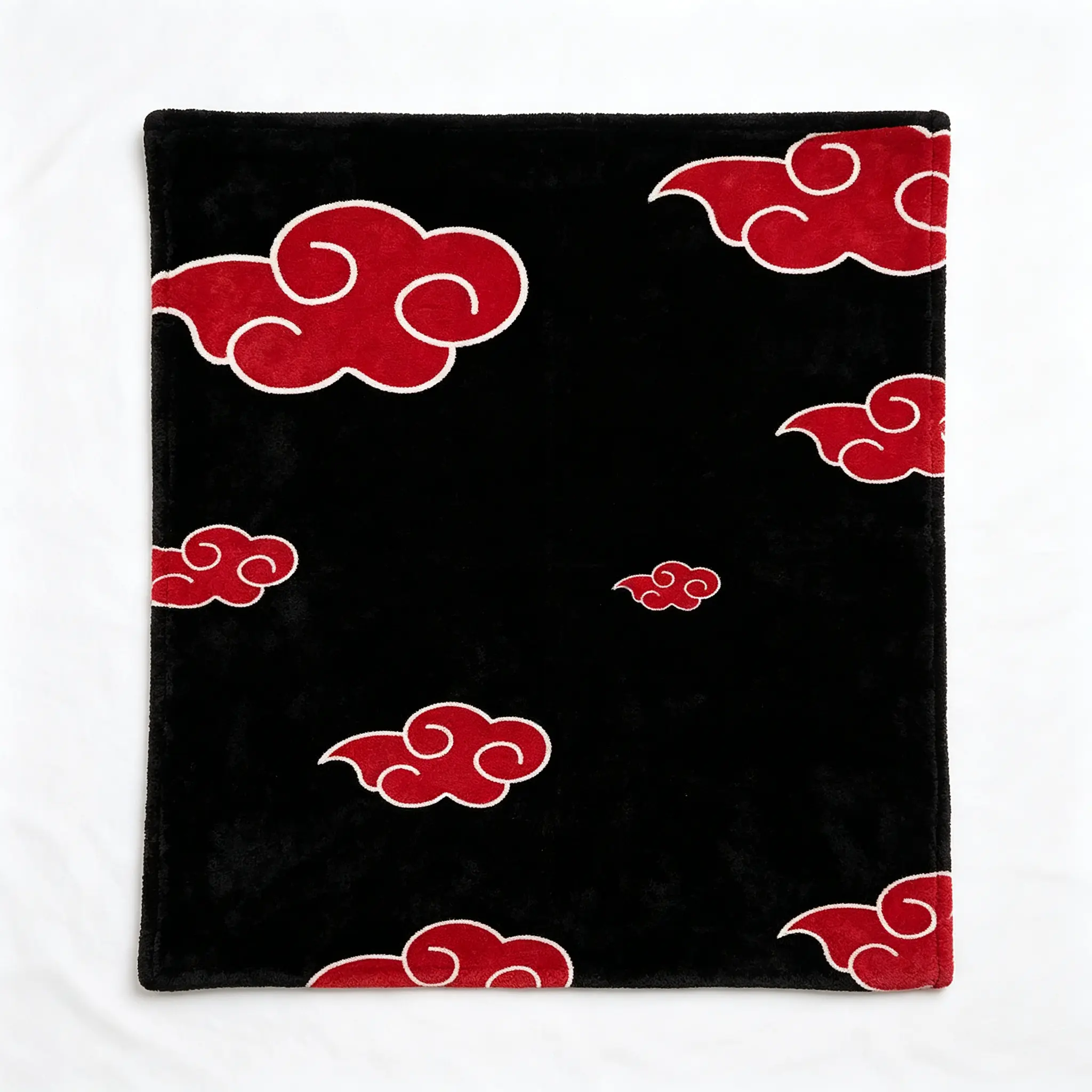 Sasukes N-Narutos Akatsukis Blanket Comfortable skin friendly living room bed bedroom blanket 4 Sizes Available - Family-Friendly Leisure Yoga Thermal Blanket