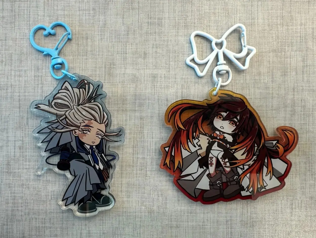 GACHIAKUTA Amo Empool & Tamsy Caines Acrylic Keychains, gachiakuta, gachiakuta keychain, amo empool, amo keychain, tamsy keychain, tamsy caines