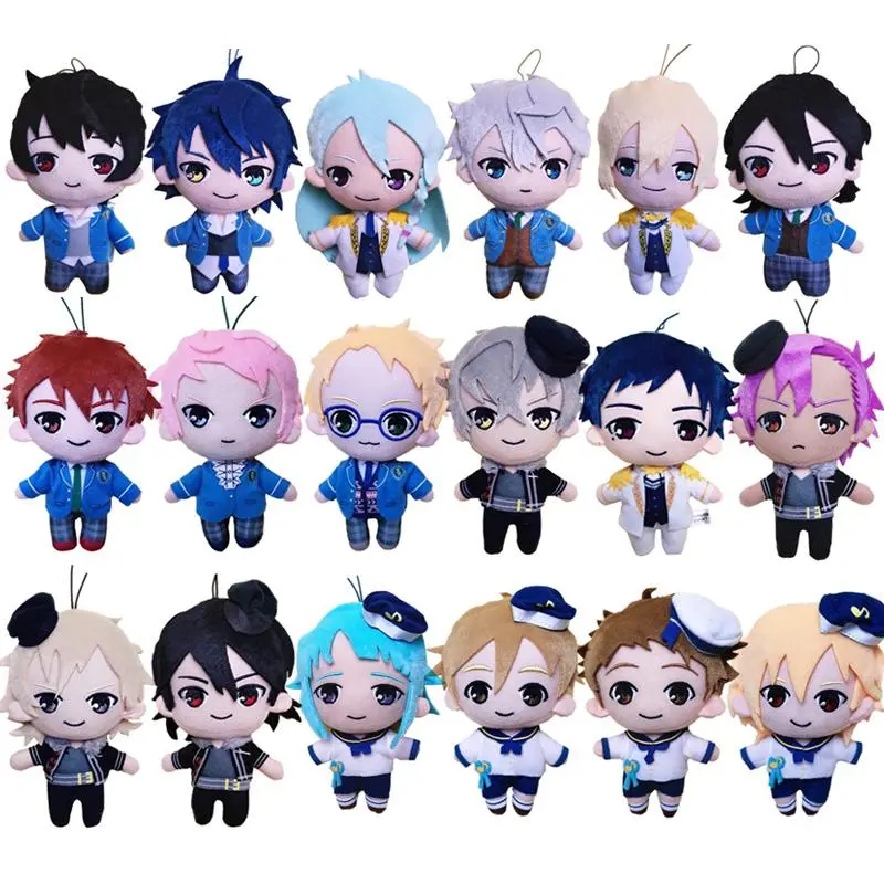 27 Style 10-15cm Ensemble Stars Doll Sakuma Ritsu Sena Izumi Mika Kagehira Stuffed Dolls Kawaii Sakuma Plush Toy Gift for Kid