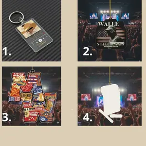 Acrylic Keychain Cowboy Gift, Keychain, Bag Decor