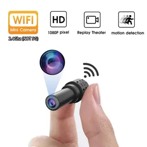 Micro Mini Security Camera, 2k Ultra HD 20mp Wireless WiFi Remote Surveillance Monitoring, Mobile Phone Control, Home & Office Safety Monitor