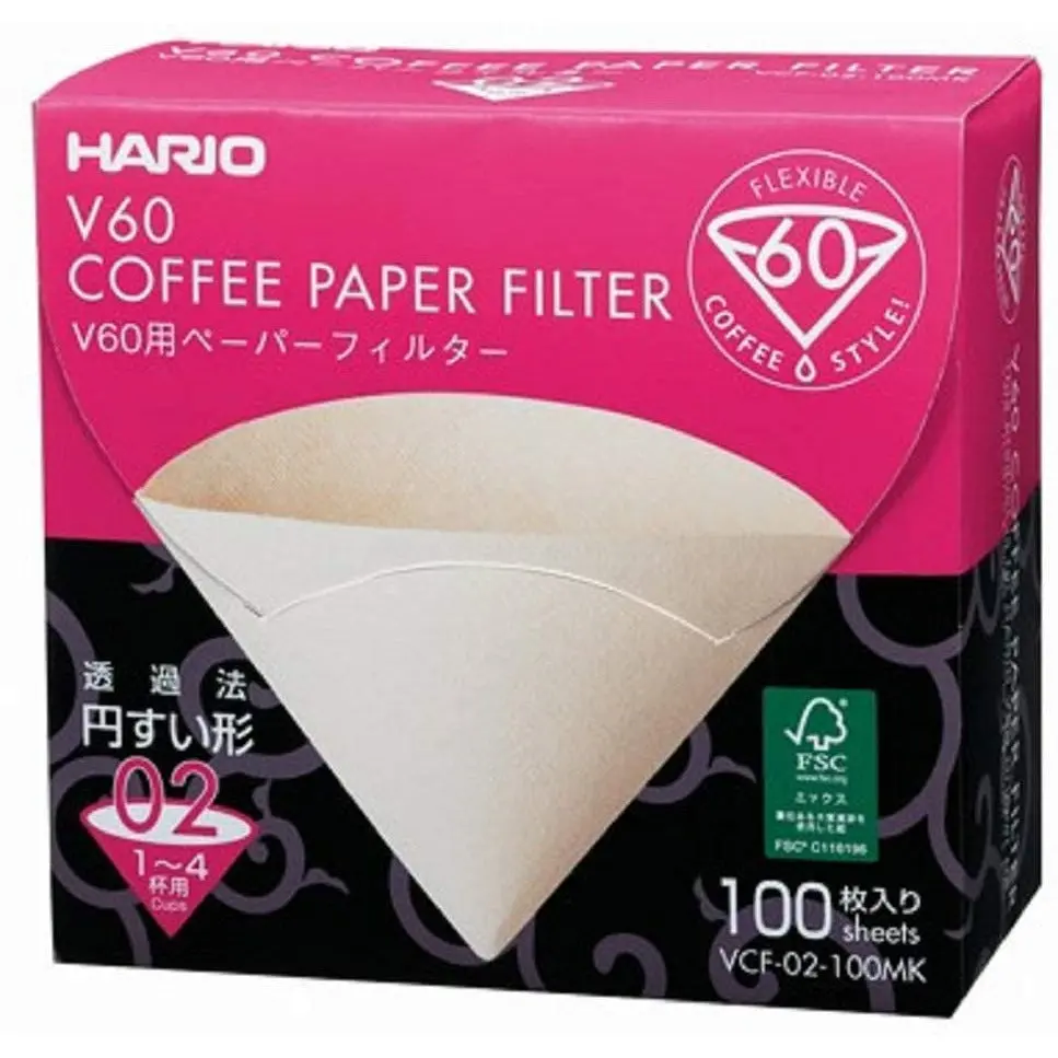 Hario V60 Cone Pour-Over Coffee Filters