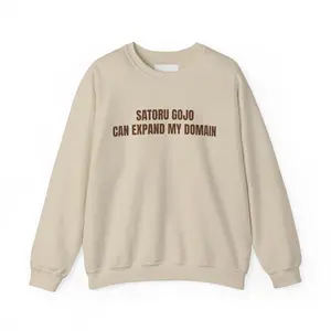 Printed Funny JJK Satoru Gojo Adult Unisex Sweatshirt