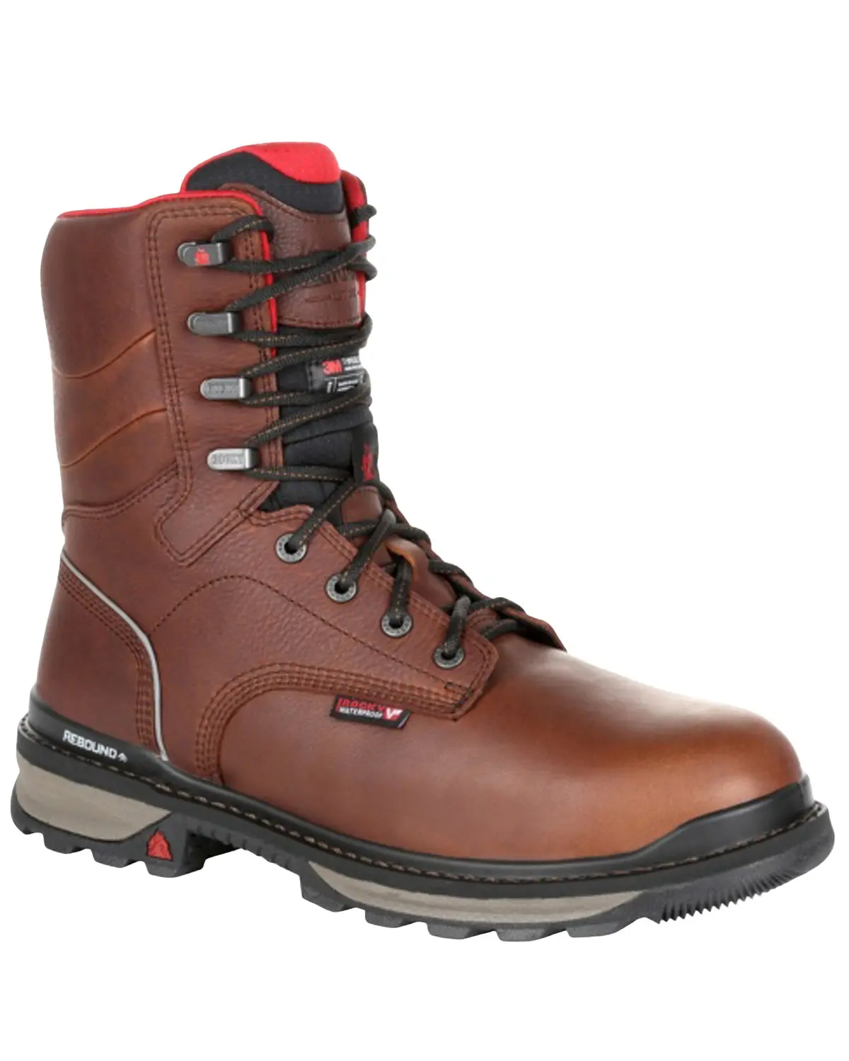 Rocky Men's Men'S Rams Horn Waterproof Work Boot Composite Toe - Rkk0284