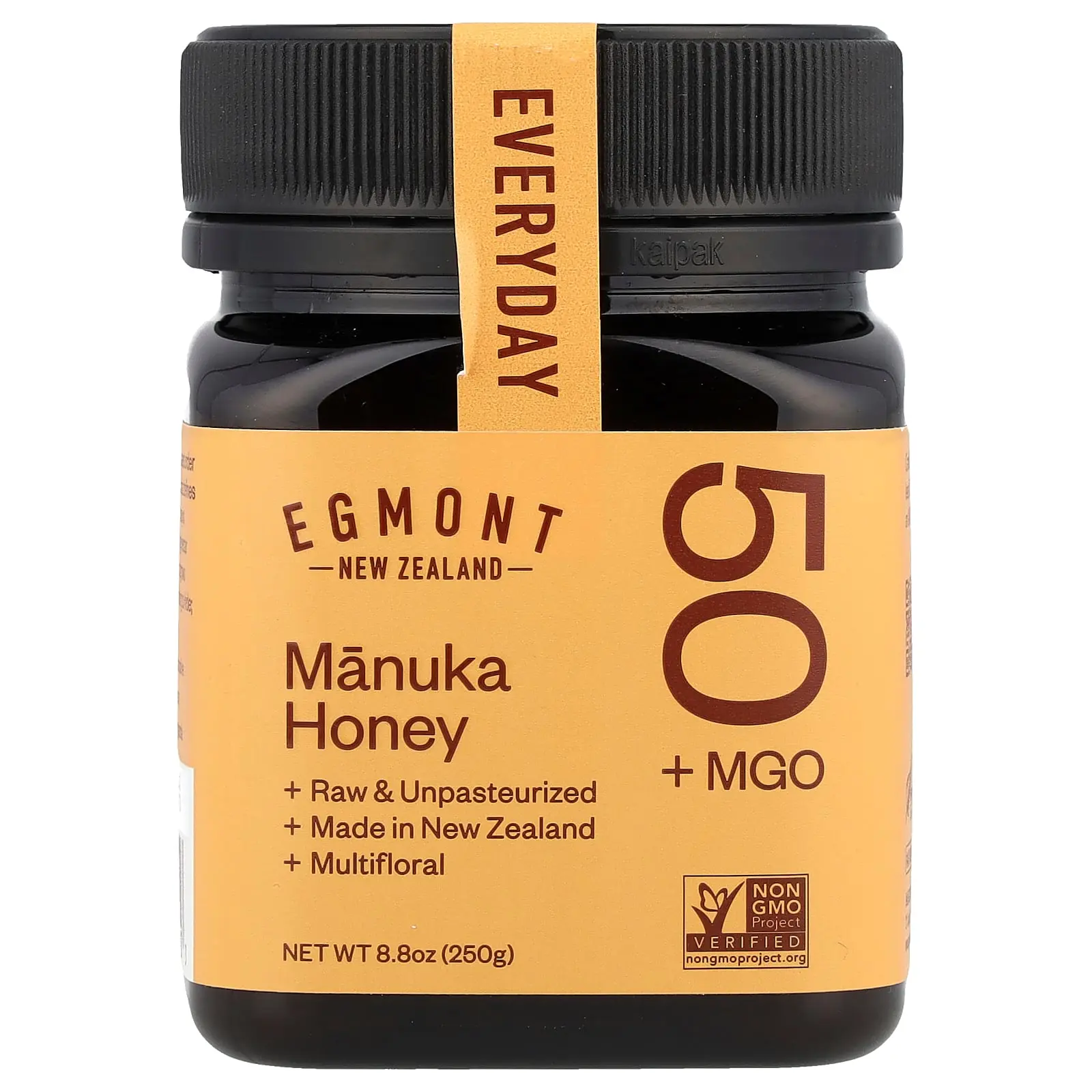 Egmont Honey Manuka Honey, Raw & Unpasteurized, MGO 50+ , 8.8 oz (250 g) Egmont Honey Manuka Honey, Raw & Unpasteurized, MGO 50+ , 8.8 oz (250 g)