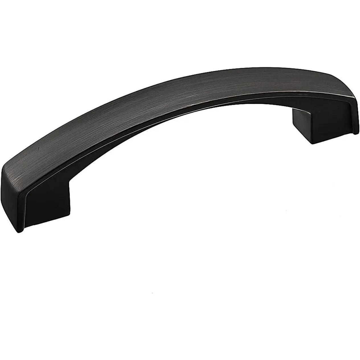 Richelieu Hardware BP825296BORB Boisbriand 3 3/4-Inch Brushed Oil-Rubbed Bronze Transitional Cabinet and Drawer Pull Handle for Kitchen, Bathroom, and Furniture Richelieu Hardware