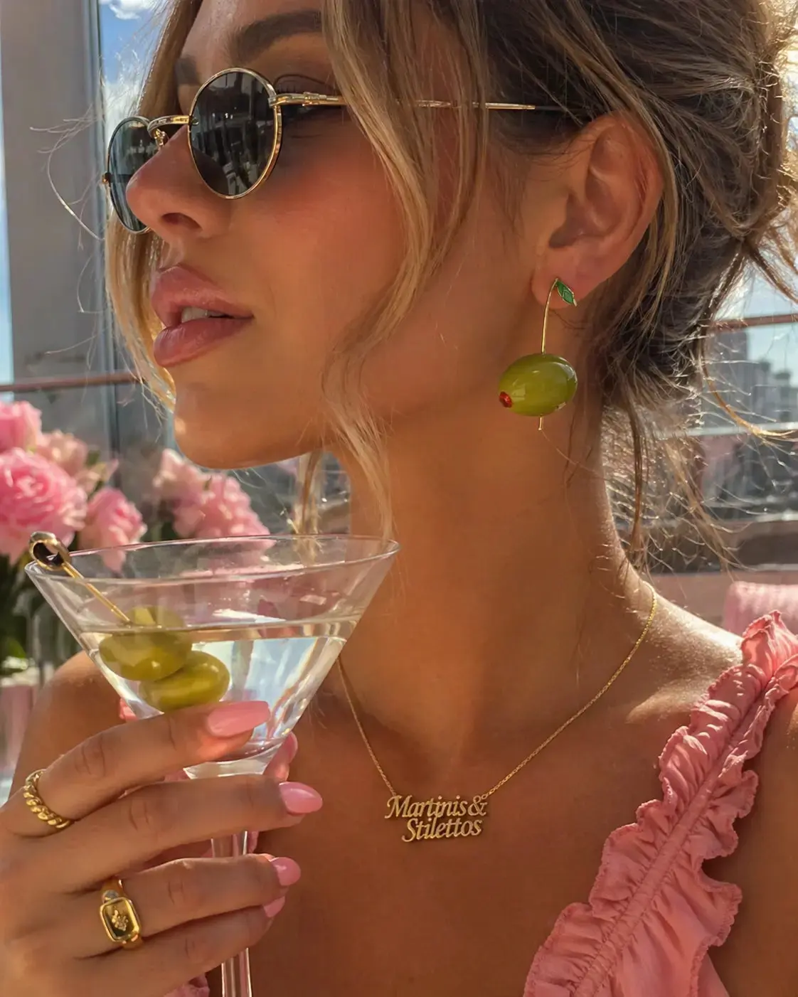 The Dirty Martini Earrings