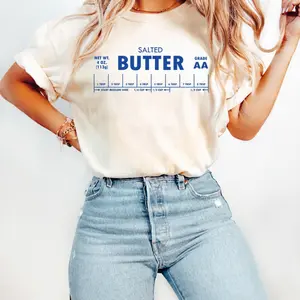 Butter Shirt, Funny Baking Shirt, Salted Butter Tshirt, Baker Gift, Butter Lover Shirt, Foodie Gift, Stick of Butter Shirt
