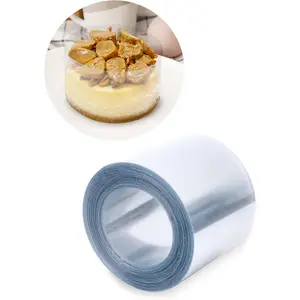 2 x 600 in (50ft) - Acetate Roll - Acetate Sheets for Baking - Cake Wrapping Plastic - Acetato para Pasteles y Reposteria
