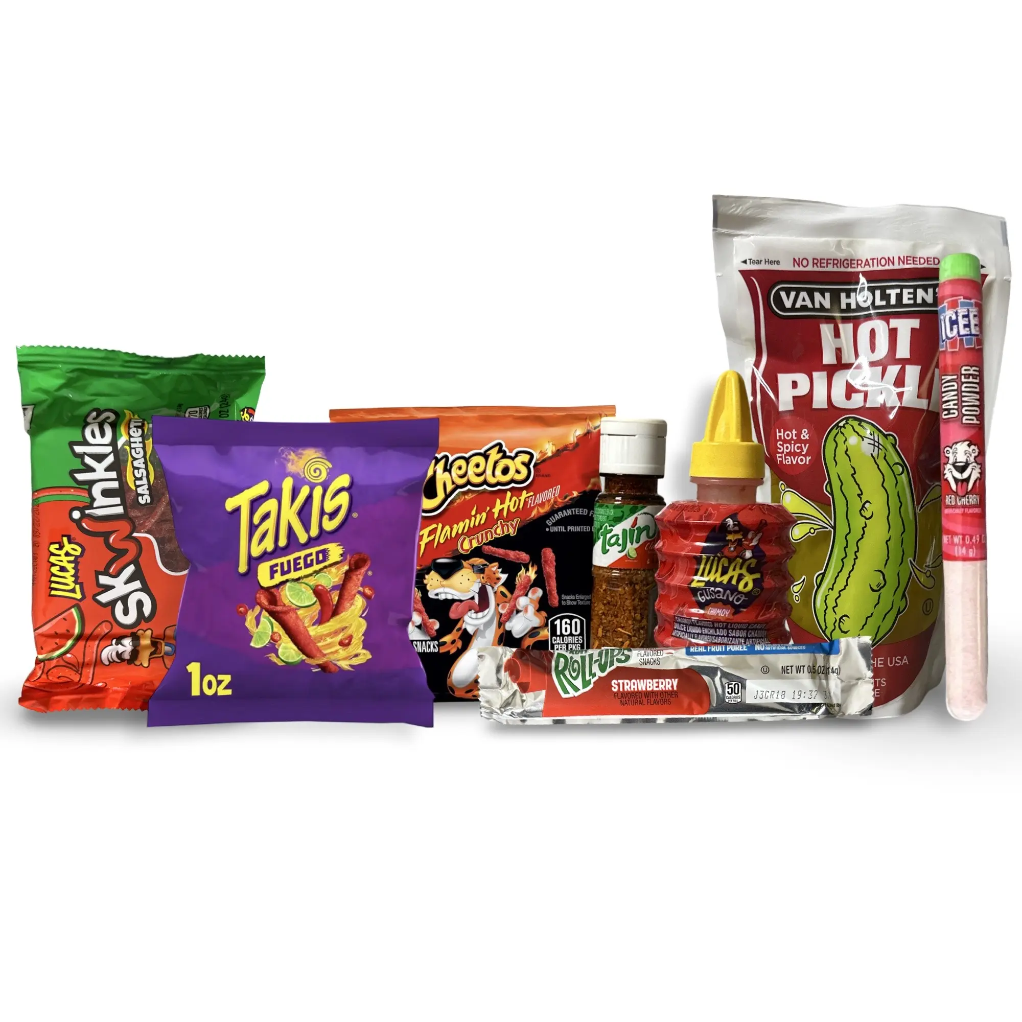 Ultimate Spicy Pickle Complete Chamoy Kit With Icee Powder, 8 Piece Kit Ultimate Spicy Pickle Complete Chamoy Kit With Icee Powder, 8 Piece Kit
