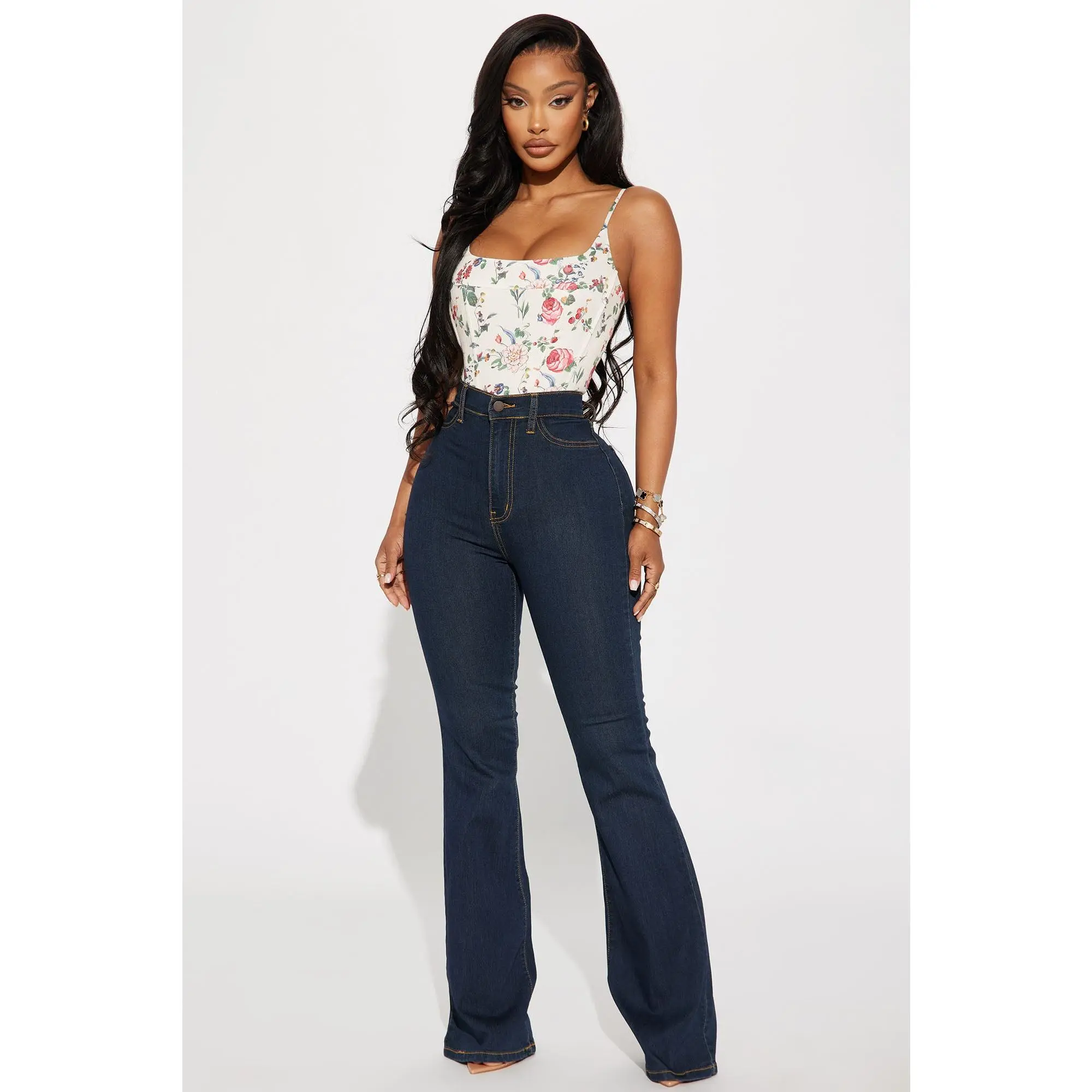 Deep In My Soul Flare Jeans - Dark Denim Deep In My Soul Flare Jeans - Dark Denim