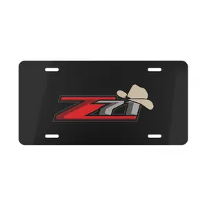 Edicion Sombrero Z71 License Plate, Car Truck Tag, Ideal Gift for New Driver, Trendy Design, Car Truck Accessories, 12 inch x 6 inch with 4 holes