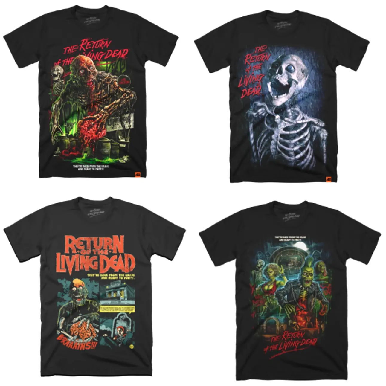 [ Return of Living Dead Collection ] Return Of The Living Dead T-shirt - Horror Movie Fan Gift, Classic Zombie Tee, Scary Halloween Shirt, Unisex Heavy Cotton Tee H72 4NE